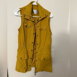 Vanity Yellow Sleeveless Vest